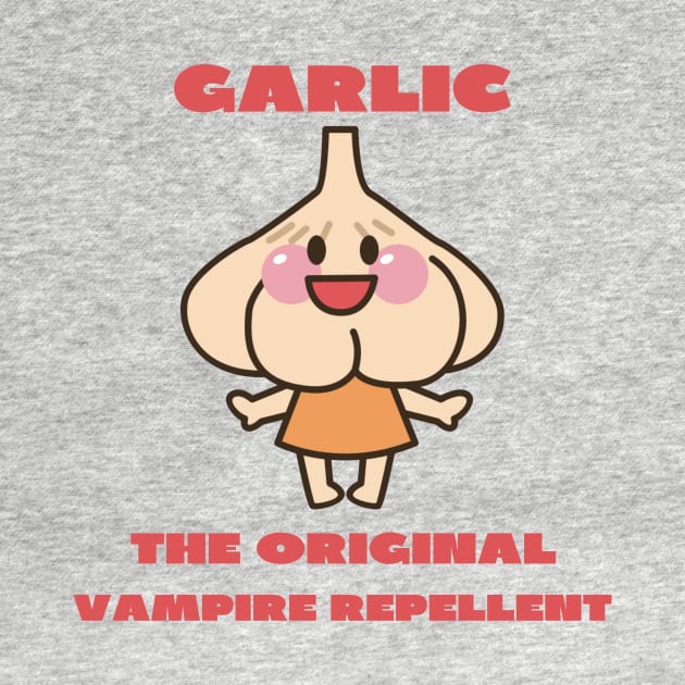 Garlic vampire by IOANNISSKEVAS